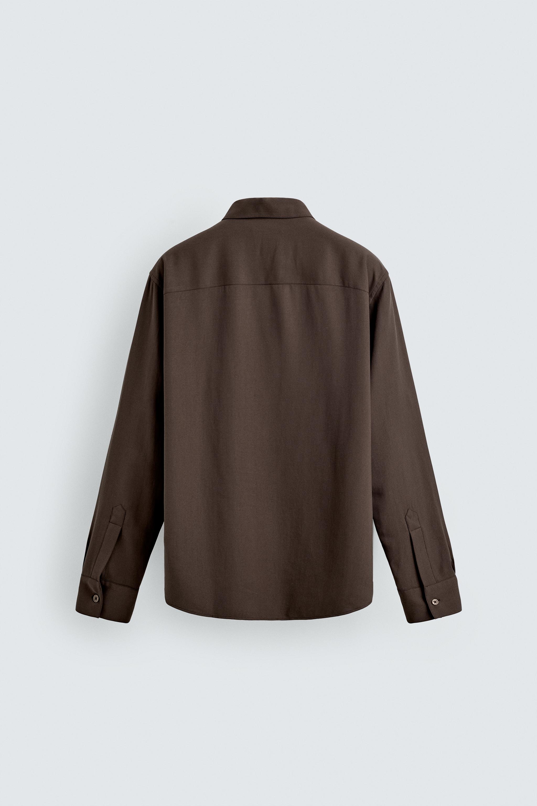 CHEMISE FLUIDE COUPE DÉCONTRACTÉE